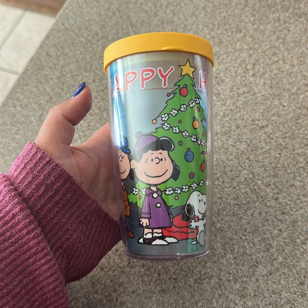 Peanuts tervis Christmas Tumbler 16oz w/lid